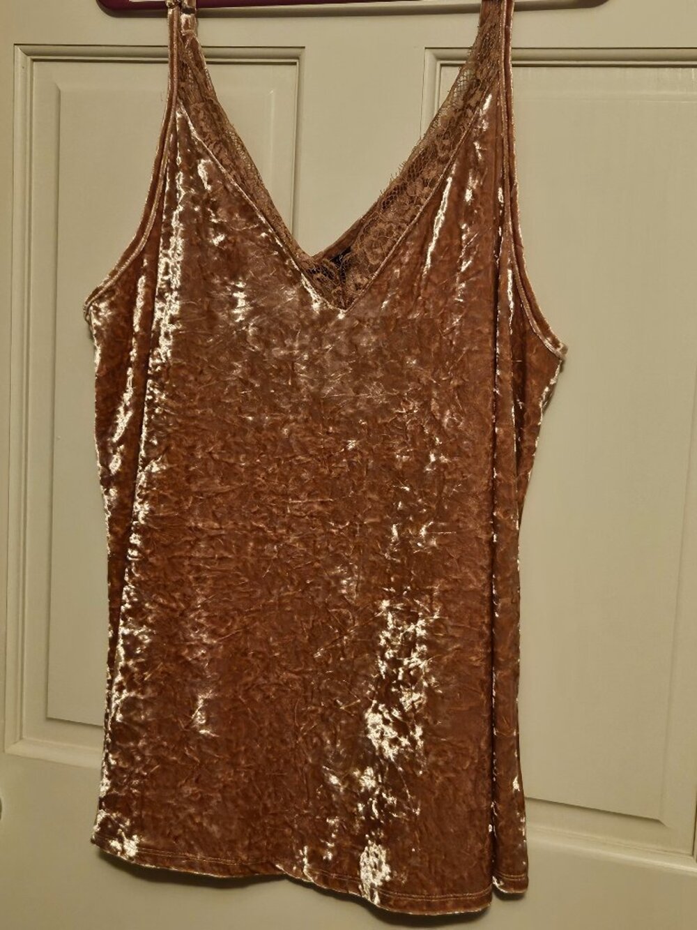 Torrid crinkle pink tank top